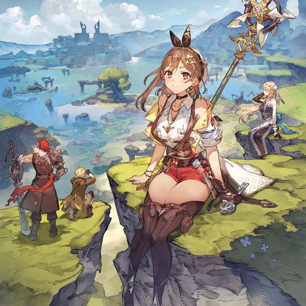 莱莎的炼金工房3：终结之炼金术士与秘密钥匙Atelier Ryza 3：Alchemist of the End & the Secret Key（更新至V1.0.0）
