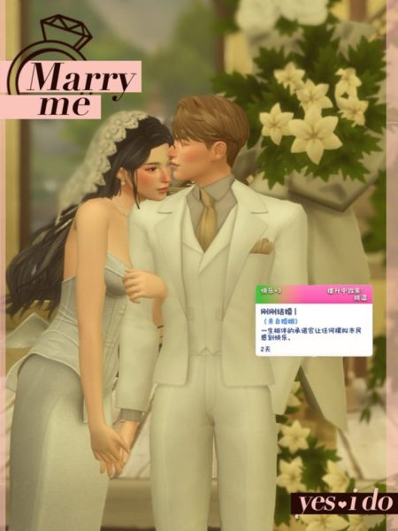 《模拟人生4》定制婚礼/Custom Nupitals（v2.7）