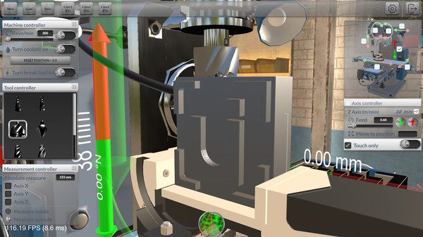 铣削机模拟器/Milling machine 3D（v1.4.0）