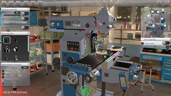 铣削机模拟器/Milling machine 3D（v1.4.0）