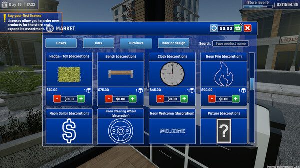 微型车店模拟经营/MiniCar Shop Simulator