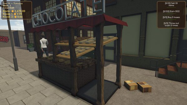 巧克力小店模拟器/Choco Kiosk Simulator