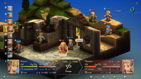 最终幻想战略版 伊瓦利斯编年/FINAL FANTASY TACTICS（V1.2.0）模拟器版本