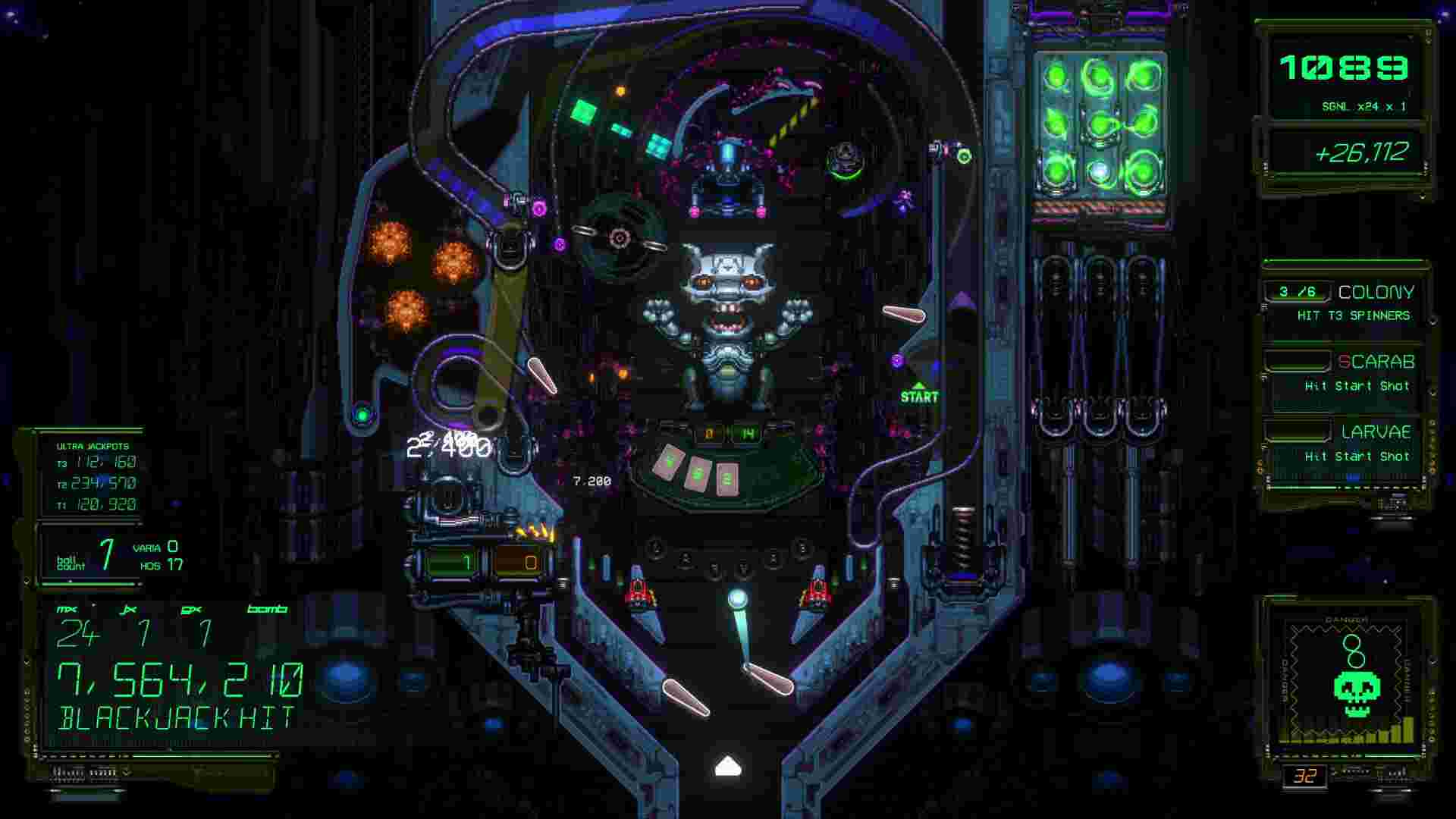 异种弹珠/XENOTILT HOSTILE PINBALL ACTION（v1.777）