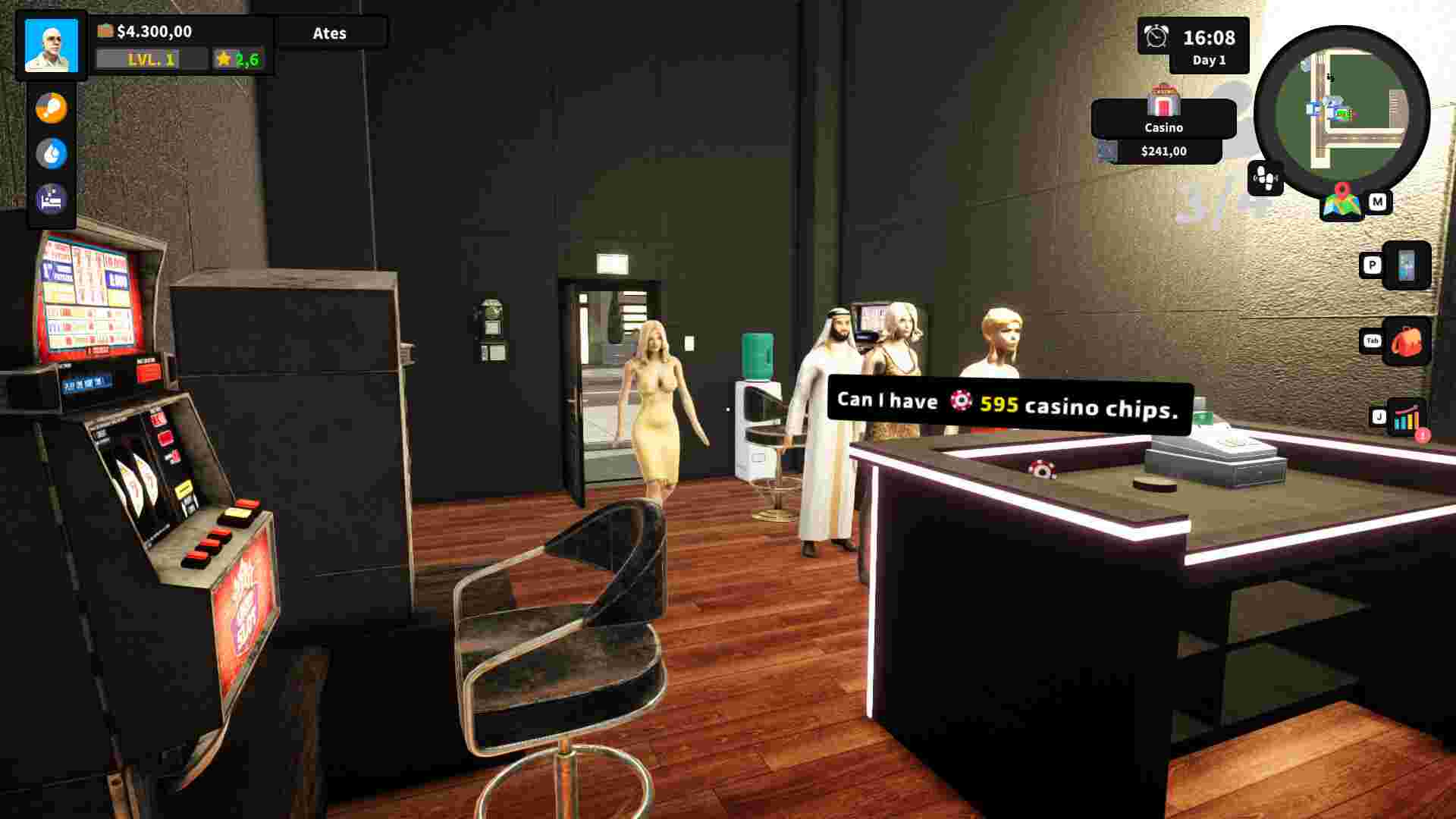 **管理模拟器/Casino Management Simulator