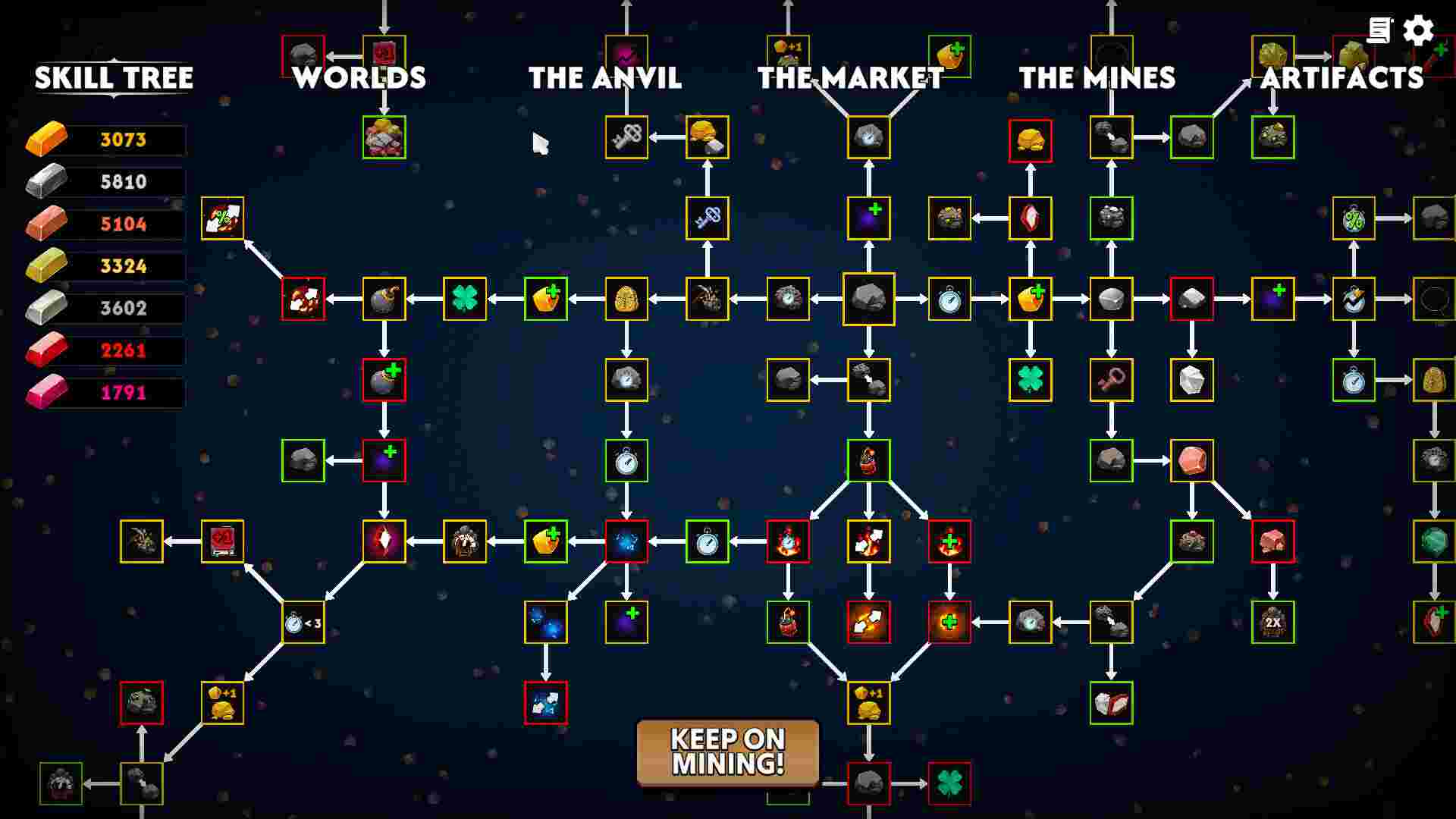 持续挖掘！- Worlds/Keep on Mining! – Worlds