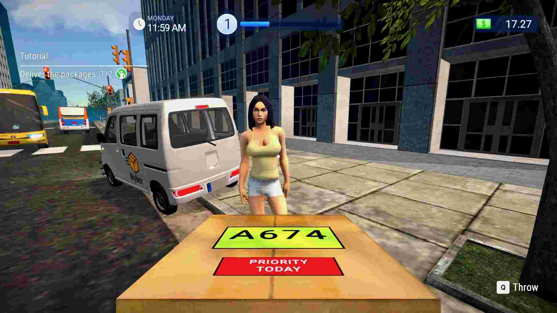 包裹配送模拟器/Parcel Delivery Simulator