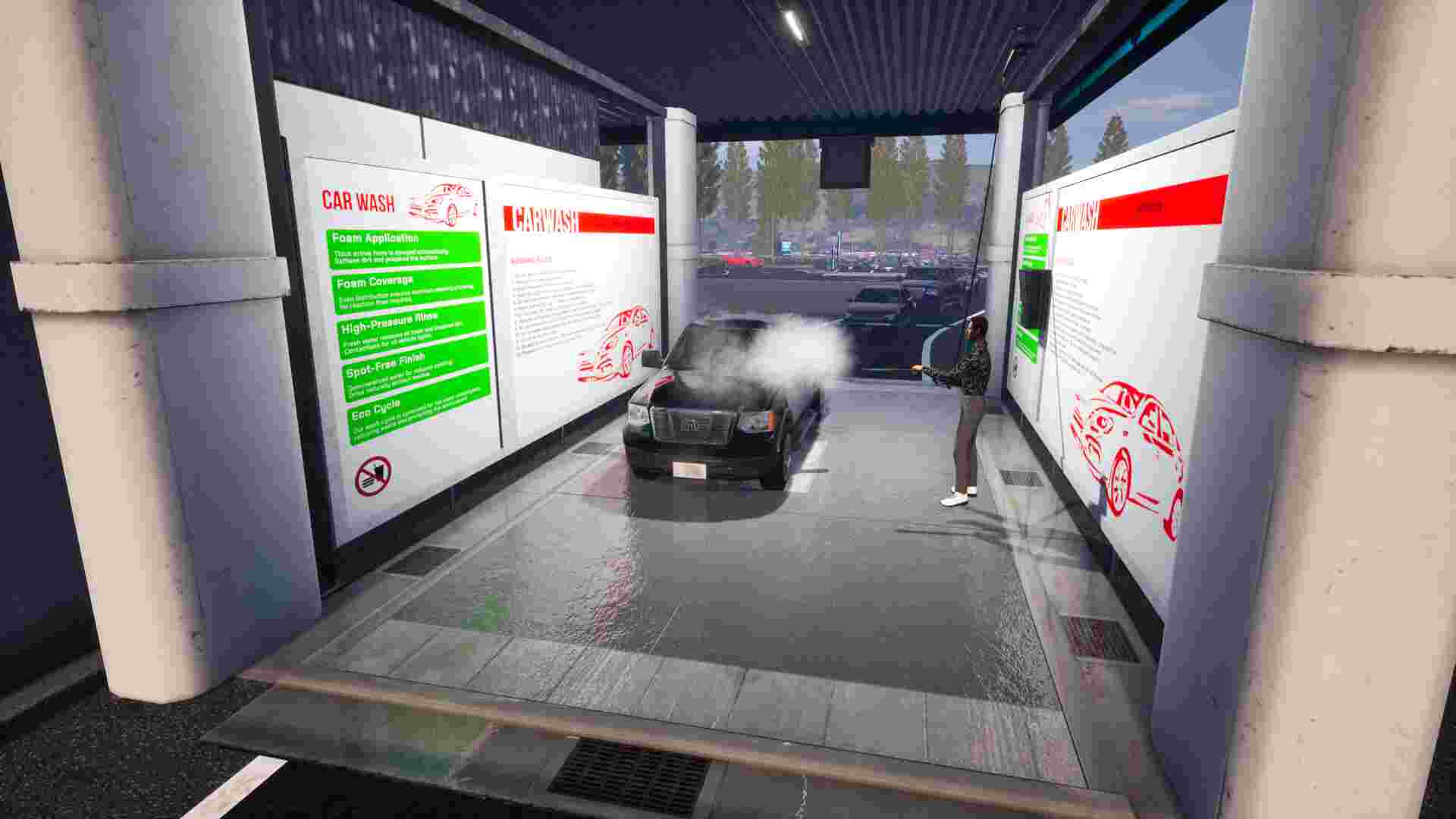 服务区模拟器/Rest Area Simulator