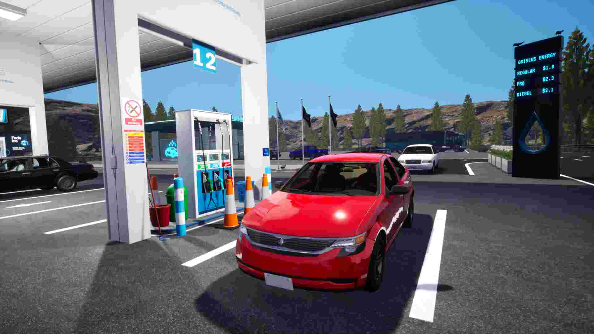 服务区模拟器/Rest Area Simulator