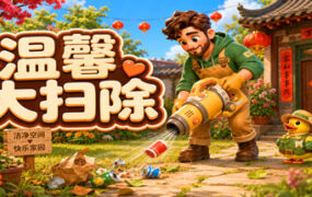 温馨大扫除/Cozy Cleanup